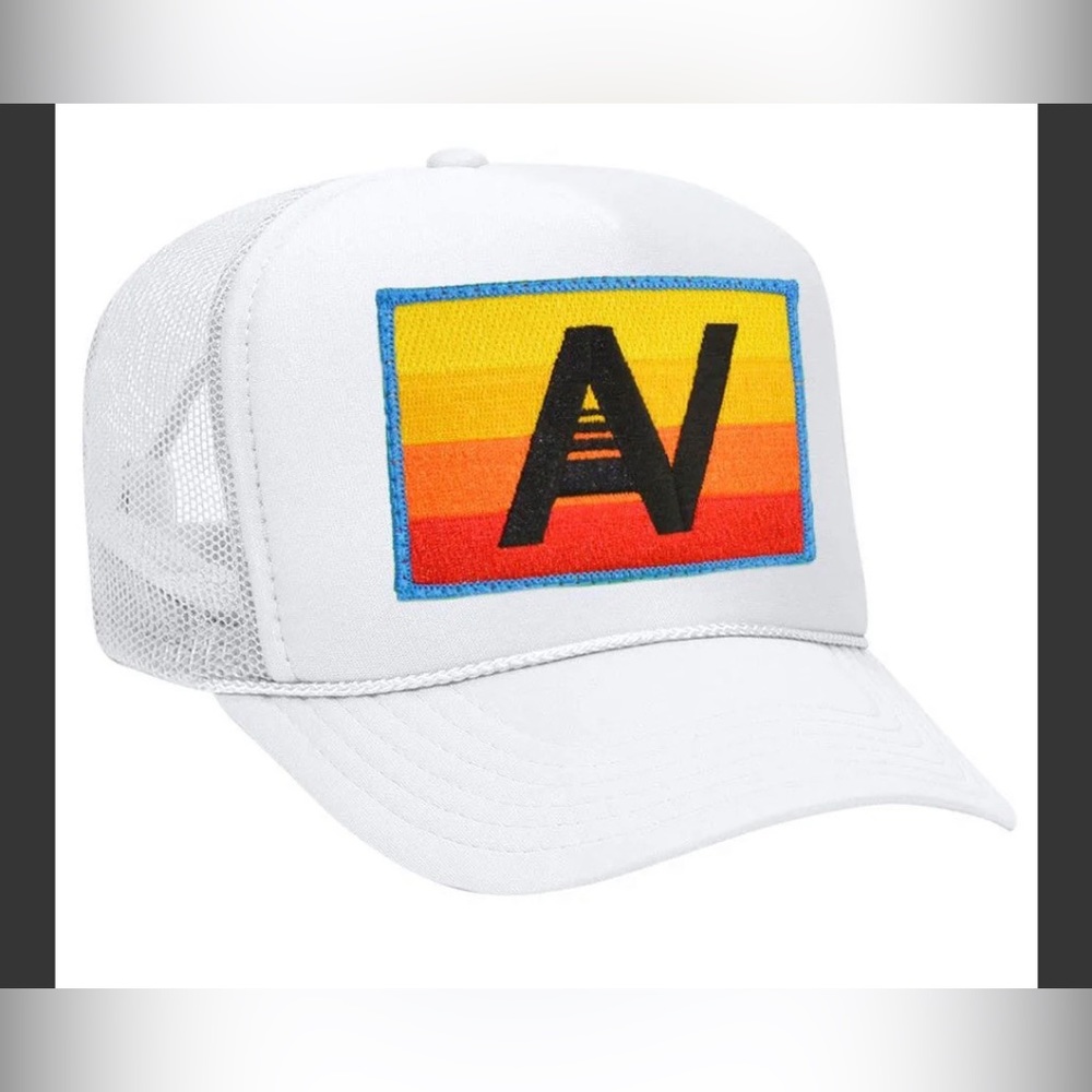 Aviator nation white trucker hat - never worn. Will put up more pictures.